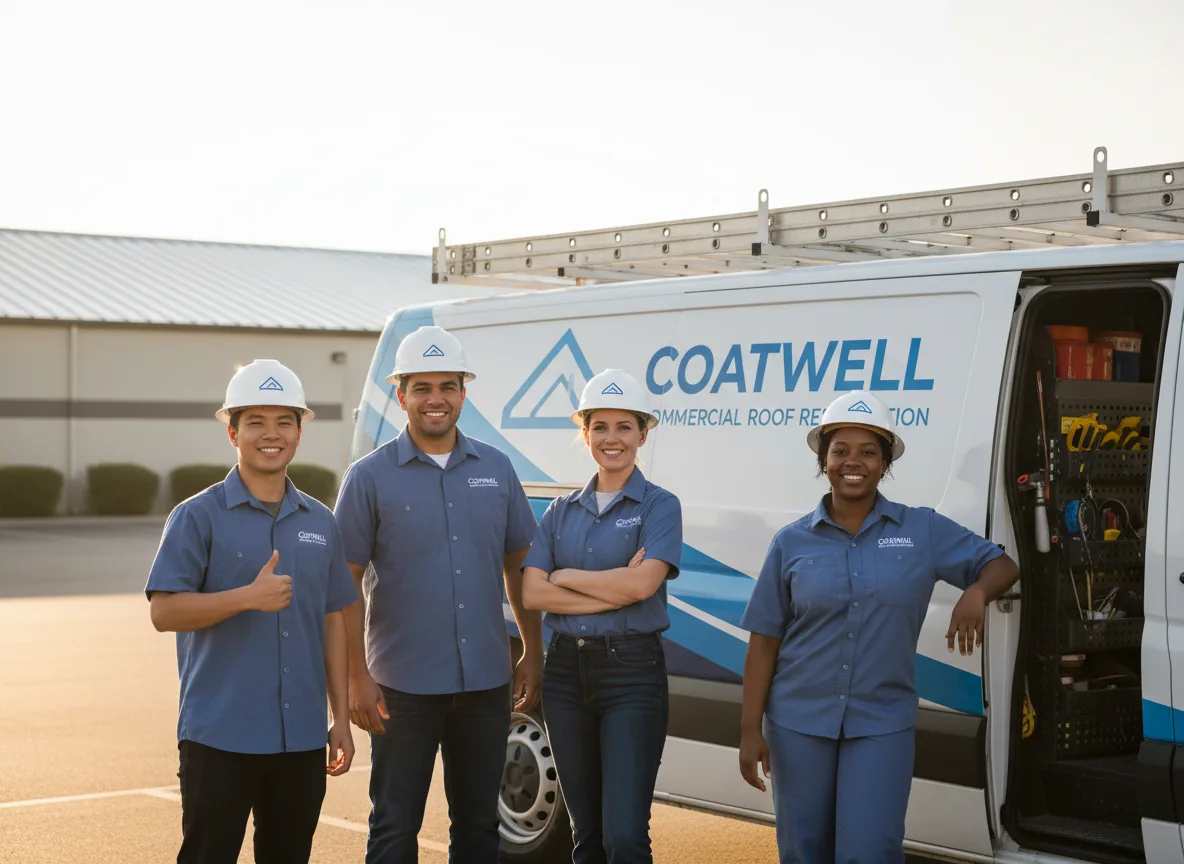 Commercial roof coating company in Comptche, CA